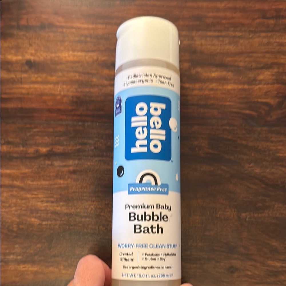 Fragrance-Free Bubble Bath new - Hello Bello